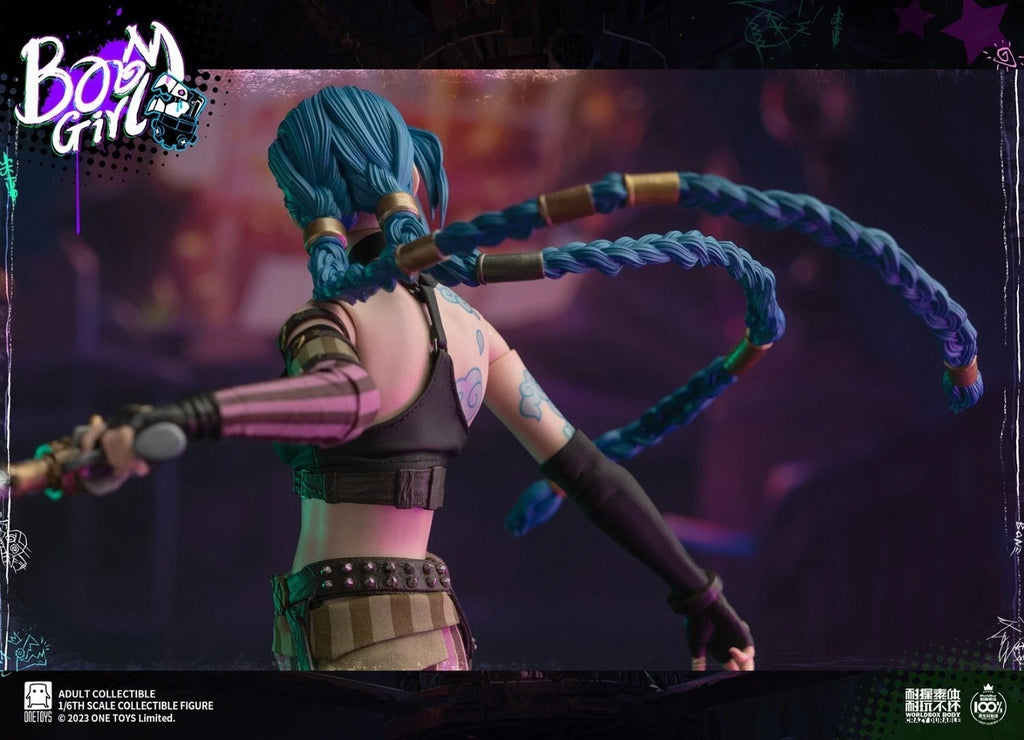 Onetoys Arcane League of Legends Jinx deluxe 1/6 scale action figure (12")