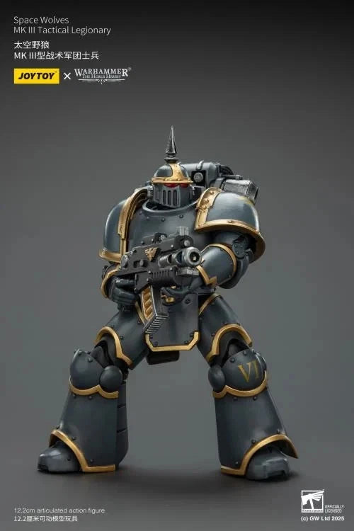 Warhammer: The Horus Heresy JoyToy Space Wolves MKIII Tactical Legionary 1/18 Scale Action Figure