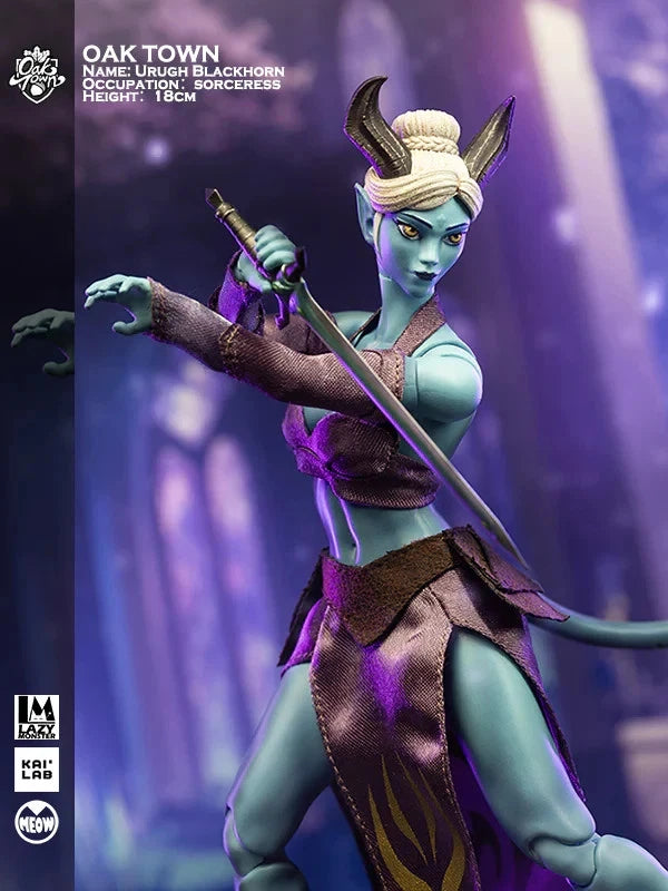 Lazy Monster Studio Oak Town Urugh Blackhorn 1/12 Scale Action Figure