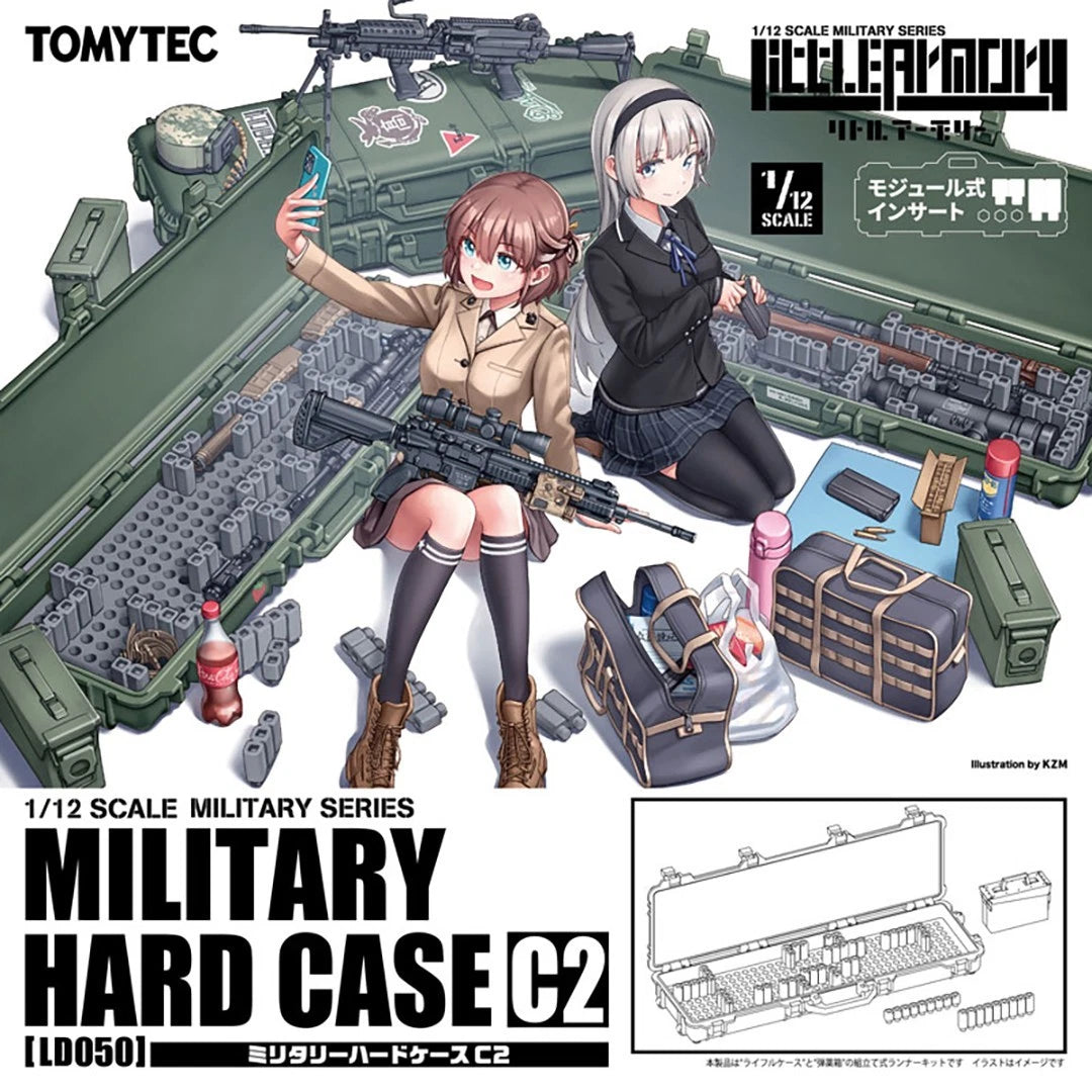 Tomytec Little Armory Military Hard Case C2 for 1/12 scale action figure
