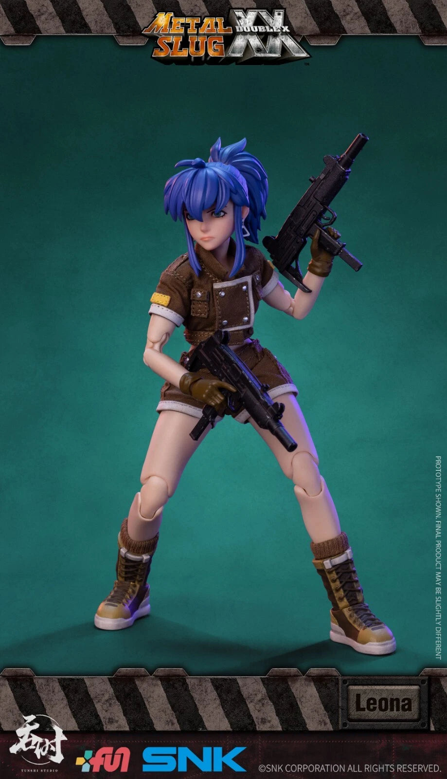 Tunshi Studio Metal Slug XX Leona Heidern 1/12 Scale Action Figure