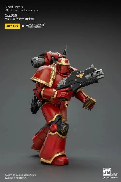 JoyToy Blood Angels MKIII Tactical Legionary – Warhammer: The Horus Heresy 1/18 Scale Figure