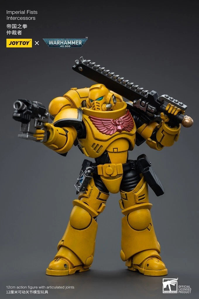 Warhammer 40K JoyToy Imperial Fists Intercessor 1/18 Scale Action Figure