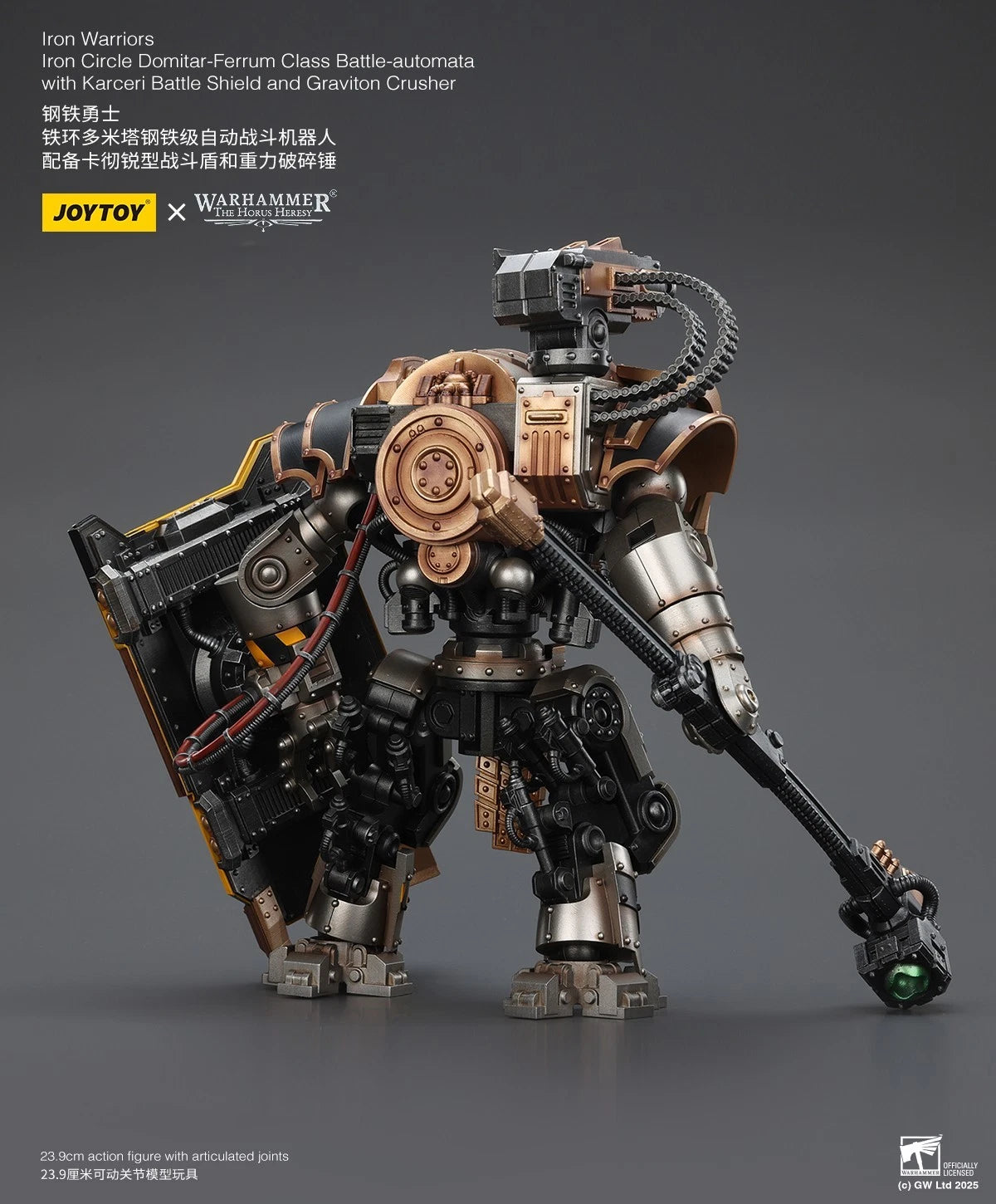 Warhammer 40k Joytoy Iron Warriors Iron Circle robot 30k 1/18 action figure UK