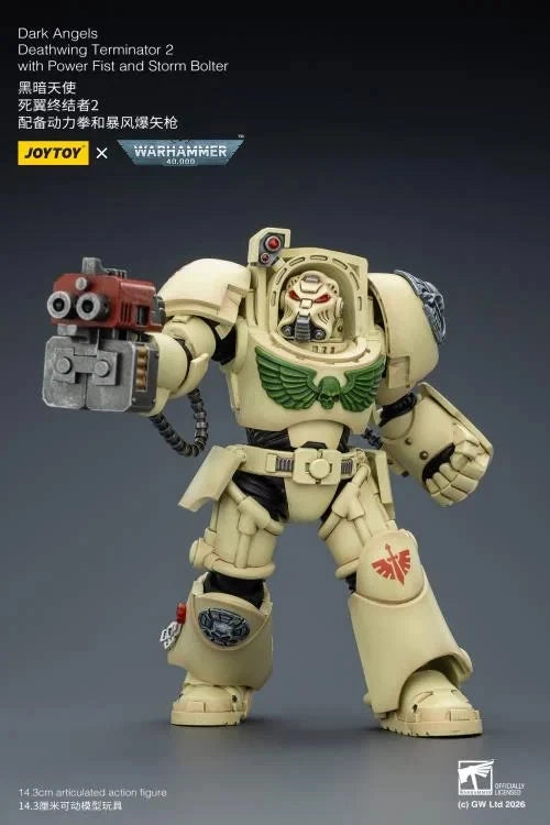 Warhammer 40k Joytoy Dark Angels Deathwing Terminators X 3 1/18 action figure UK