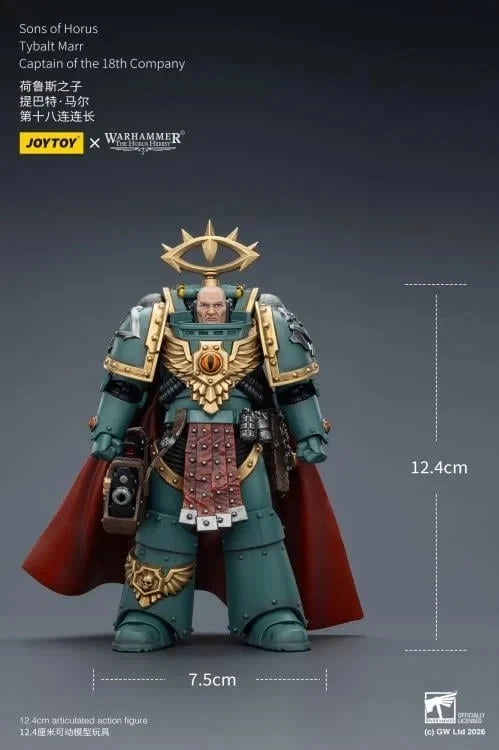 Warhammer 40k Joytoy Sons of Horus Captain Tybalt Marr 1 18 scale 30k UK
