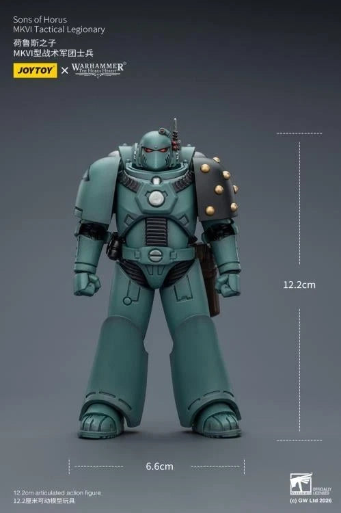 Warhammer: The Horus Heresy JoyToy Sons of Horus MKVI Tactical Legionary 1/18 Scale Action Figure
