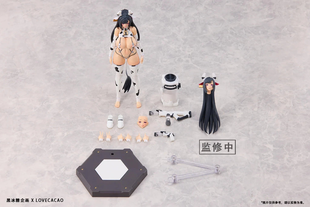 Black Crystal Candy Project Milky White Sauce Cow Girl 1/12 action figure