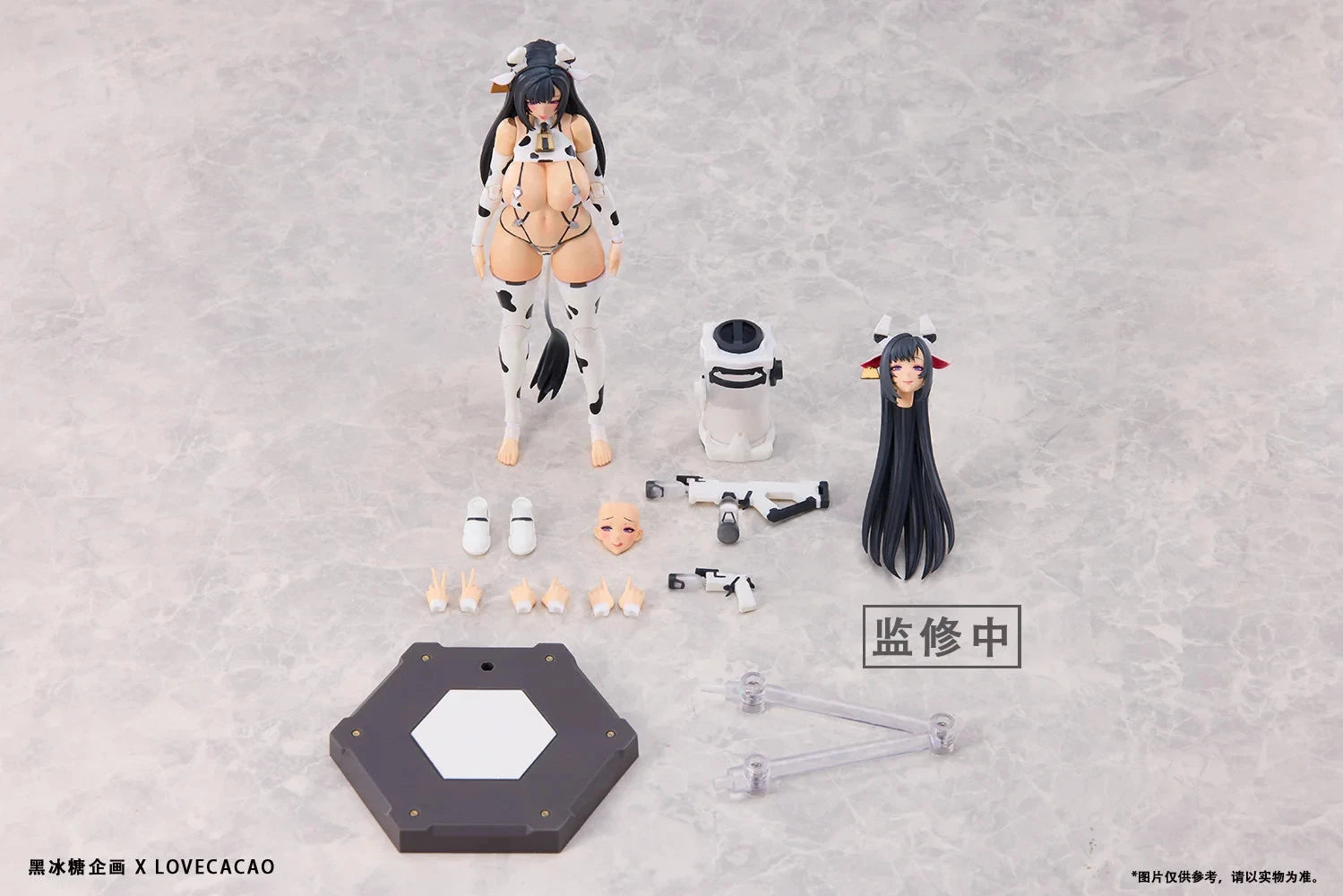 Black Crystal Candy Project Milky White Sauce Cow Girl 1/12 action figure