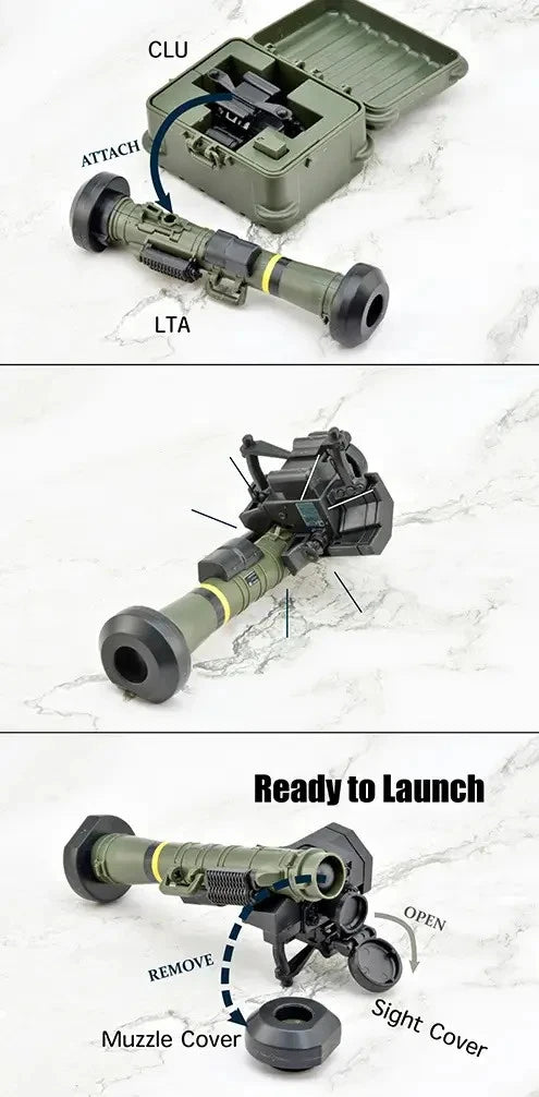 Tomytec Little Armory FGM-148 Javelin missile launcher 1 12 kit action figure UK