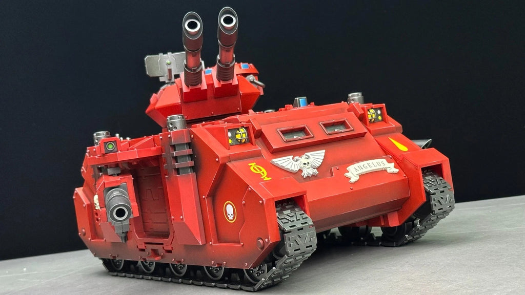 Warhammer 40K JoyToy Blood Angels Predator Annihilator with Twin Lascannons 1/18 Scale Vehicle