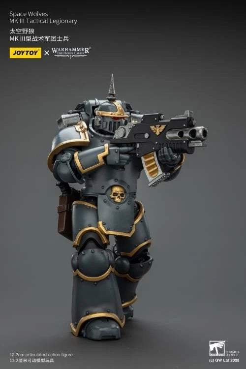 Warhammer: The Horus Heresy JoyToy Space Wolves MKIII Tactical Legionary 1/18 Scale Action Figure