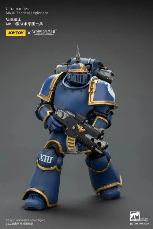 JoyToy Ultramarines MKIII Tactical Legionary – Warhammer: The Horus Heresy 1/18 Scale Figure