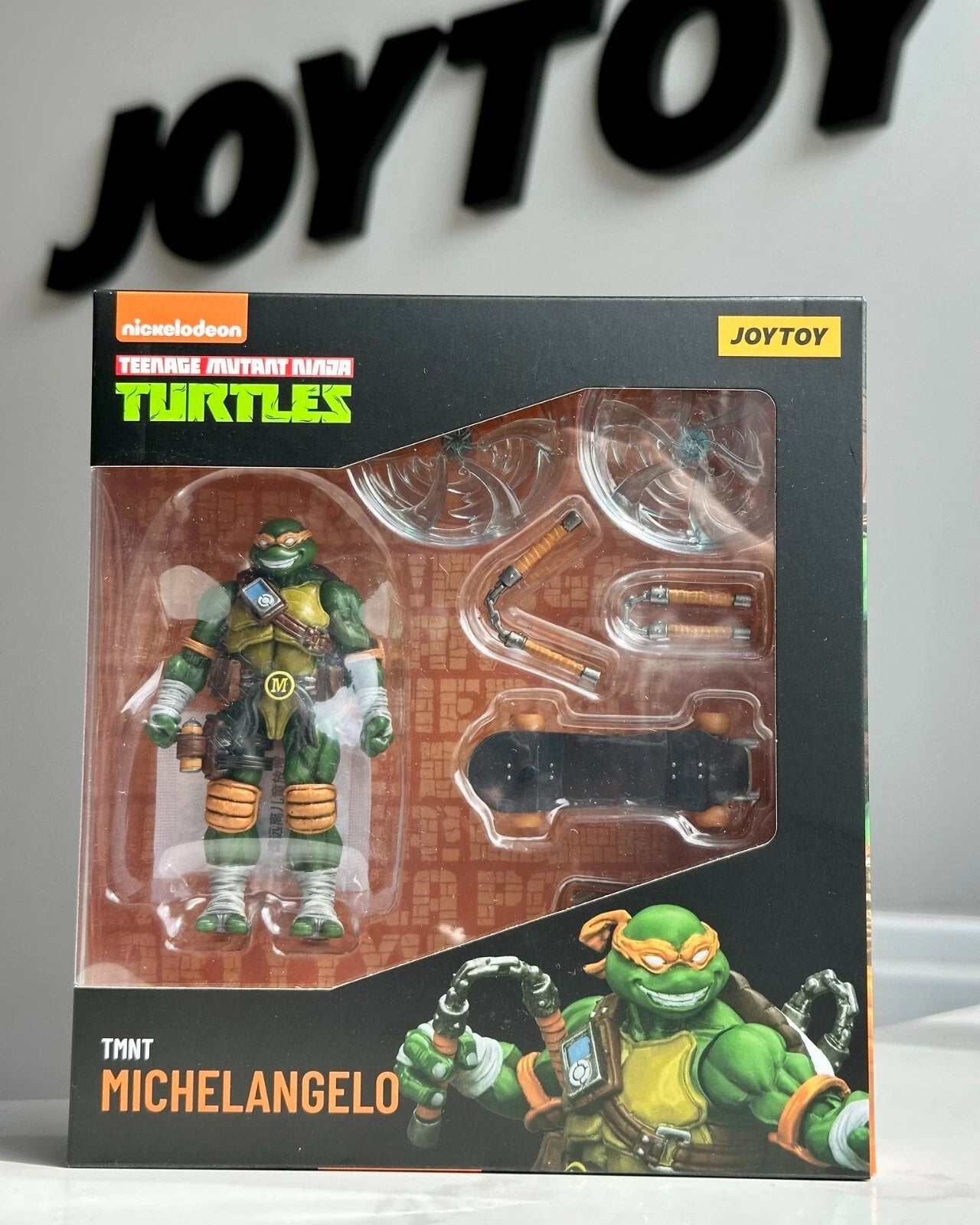 JOYTOY Teenage Mutant Ninja Turtles Michelangelo 1 18 action figure UK