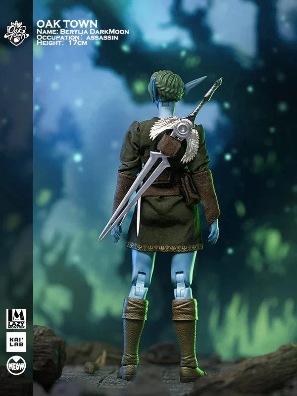 Lazy Monster Studio Oak Town Berylia Darkmoon Assassin 1/12 Scale Action Figure