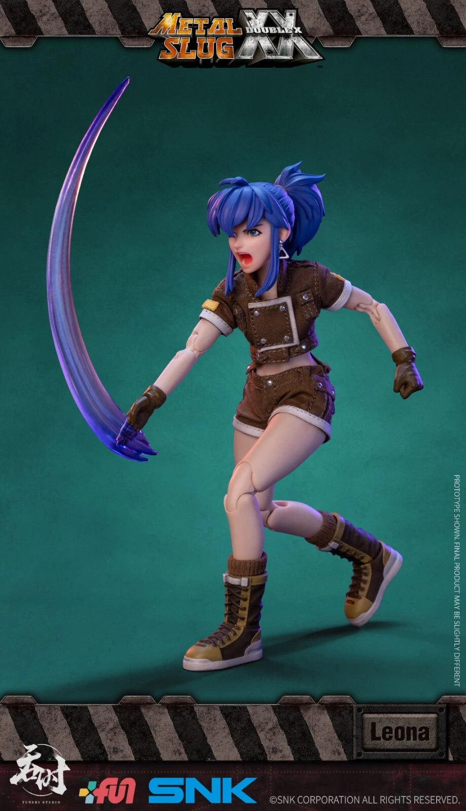 Tunshi Studio Metal Slug XX Leona Heidern 1/12 Scale Action Figure