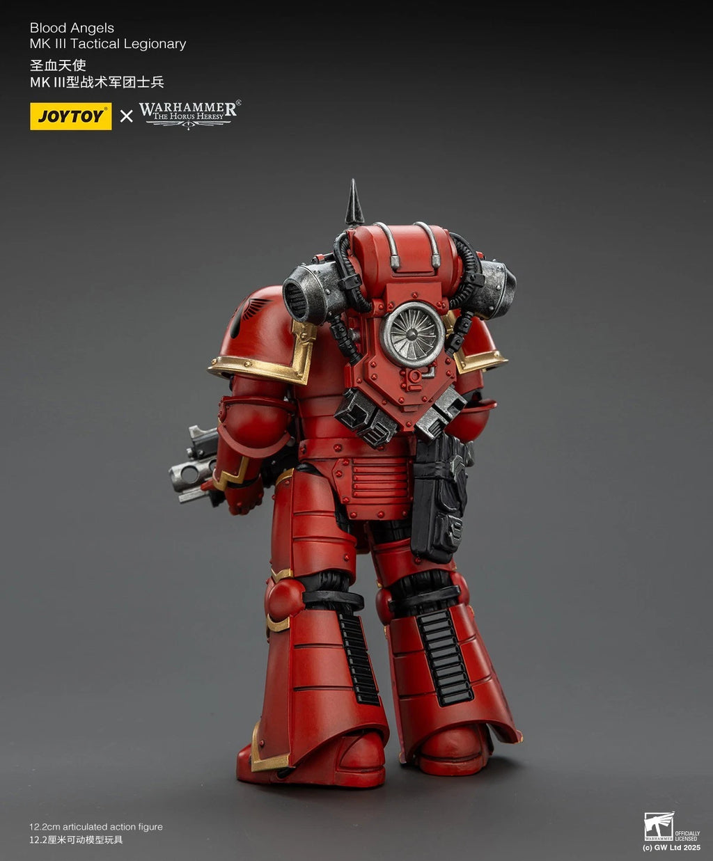 JoyToy Blood Angels MKIII Tactical Legionary – Warhammer: The Horus Heresy 1/18 Scale Figure