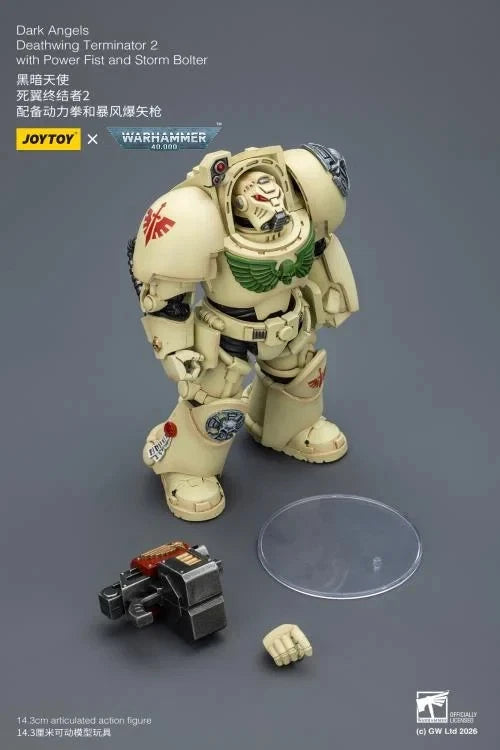 Warhammer 40k Joytoy Dark Angels Deathwing Terminator 1/18 figure UK