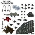 Harvinger Studio Savage Crucible Deluxe Dungeon Diorama Set for 1/12 Scale Figures