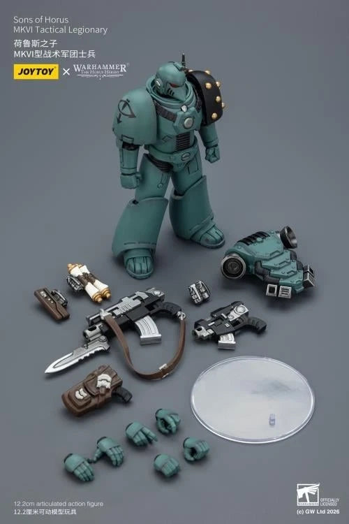 Warhammer: The Horus Heresy JoyToy Sons of Horus MKVI Tactical Legionary 1/18 Scale Action Figure