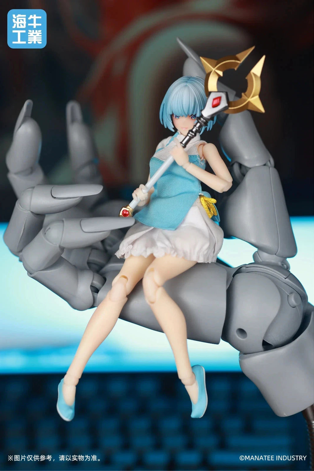 Manatee Industry 1/12 MI-01 Desktop Wars Inanna 1/12 scale action figure UK