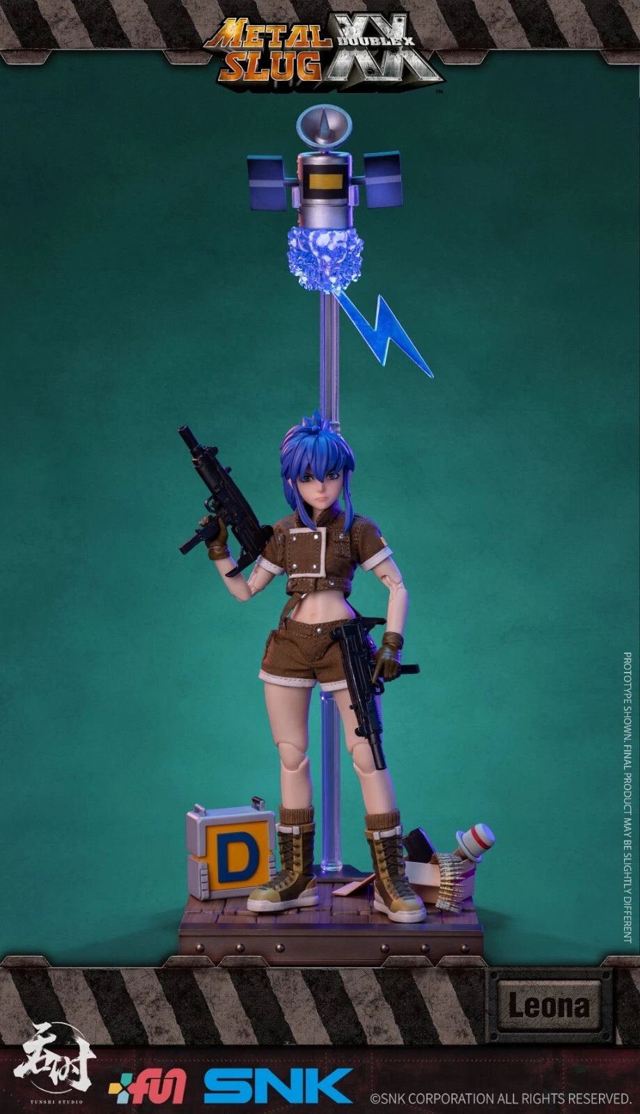 Tunshi Studio Metal Slug XX Leona Heidern 1/12 Scale Action Figure