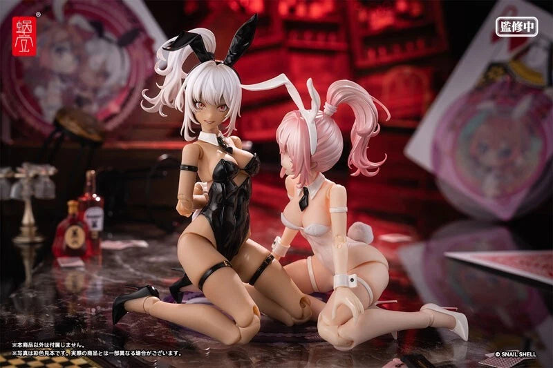 Snail Shell Bunny Girl Eileen Black Variant 1/12 Scale Action Figure