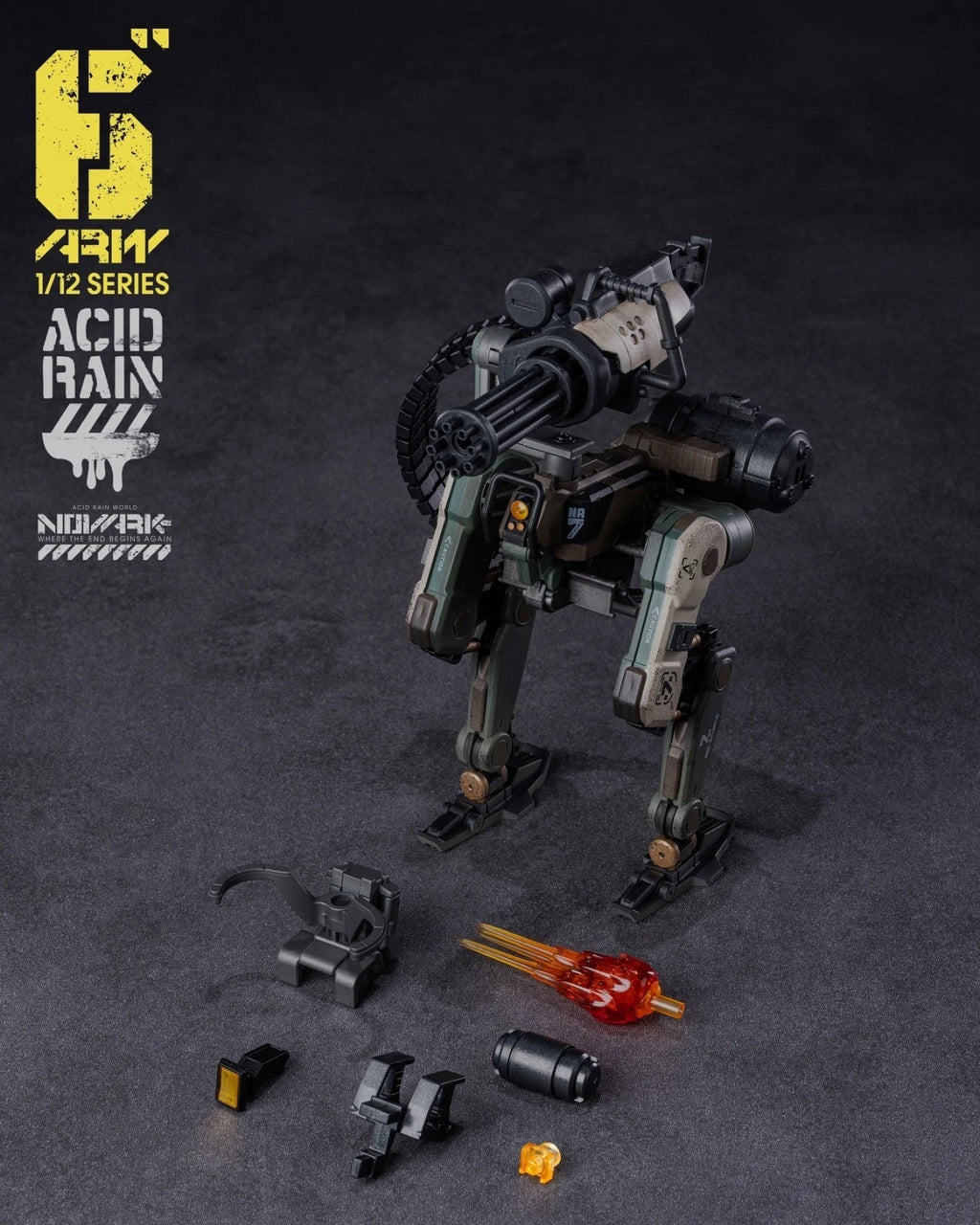 Acid Rain World: Novark FXH-ARV-002A Marine Ostrix 1/12 scale action figure