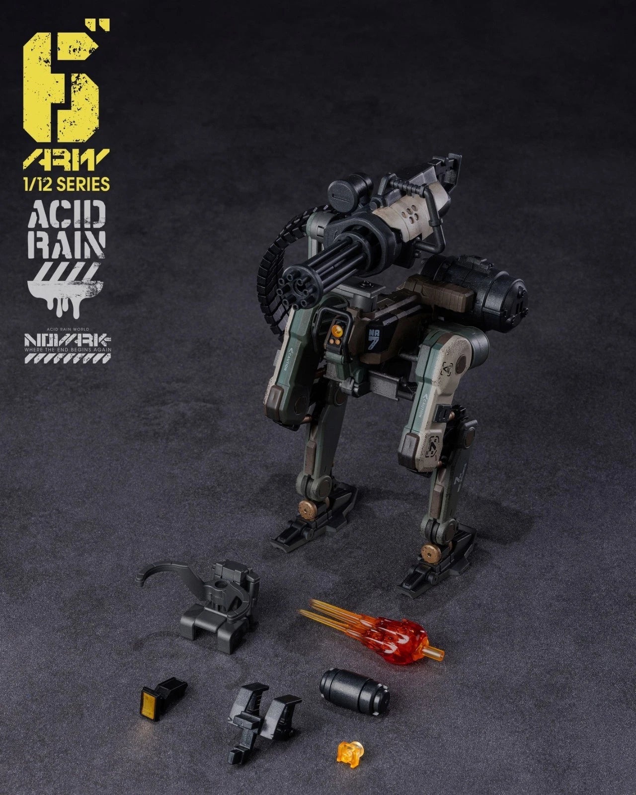 Acid Rain World: Novark FXH-ARV-002A Marine Ostrix 1/12 scale action figure