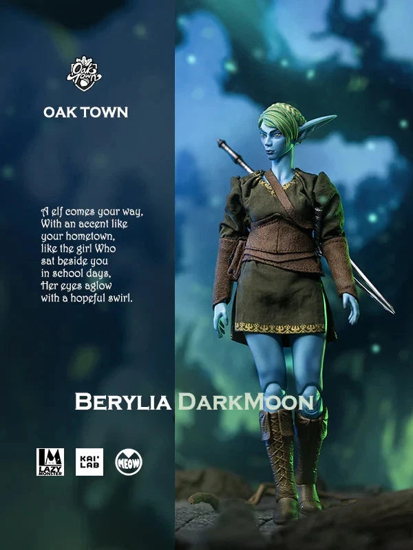 Lazy Monster Studio Oak Town Berylia Darkmoon Assassin 1/12 Scale Action Figure