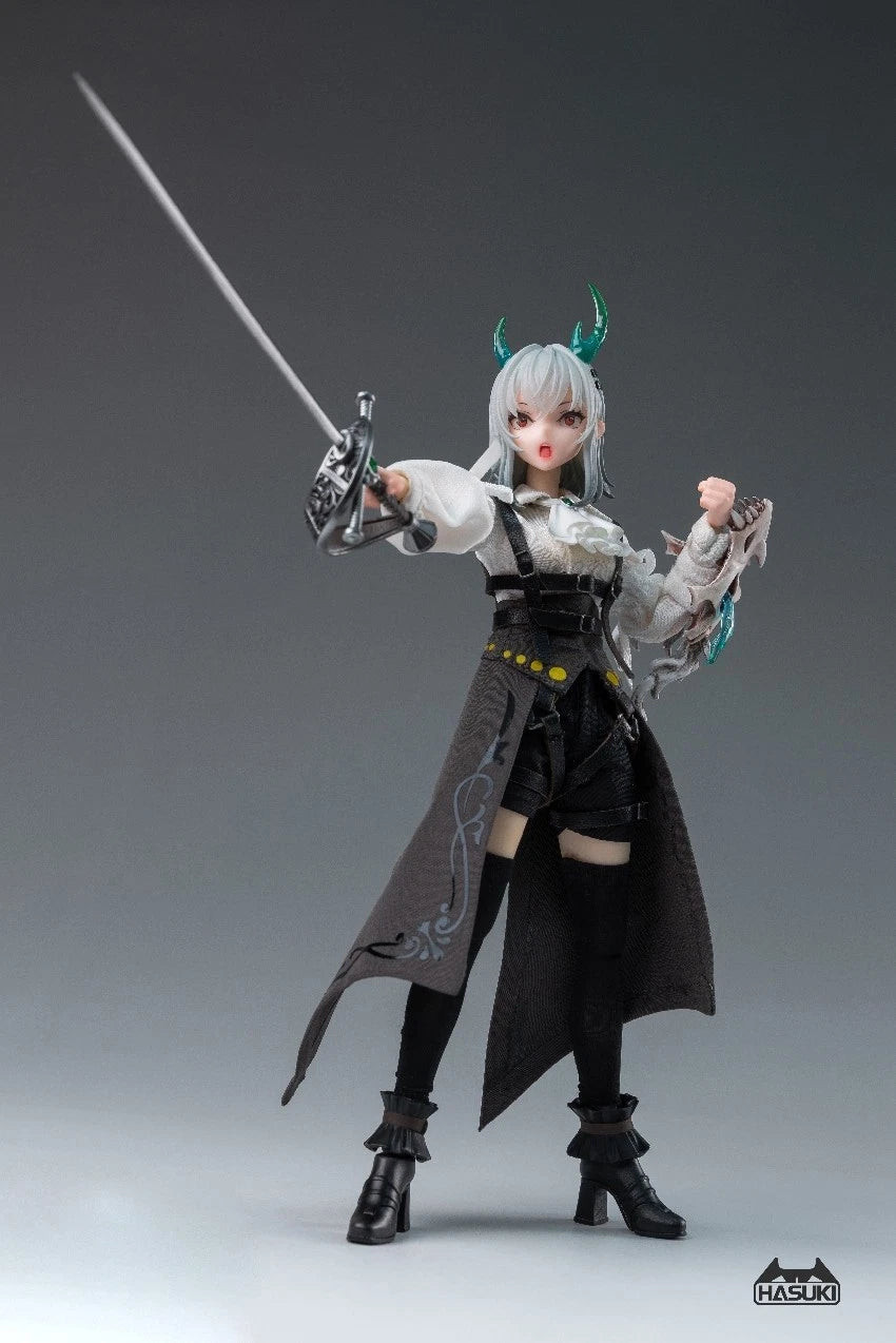 Hasuki  PA008 Pocket Art Rose Knight Gloria 1/12 action figure UK