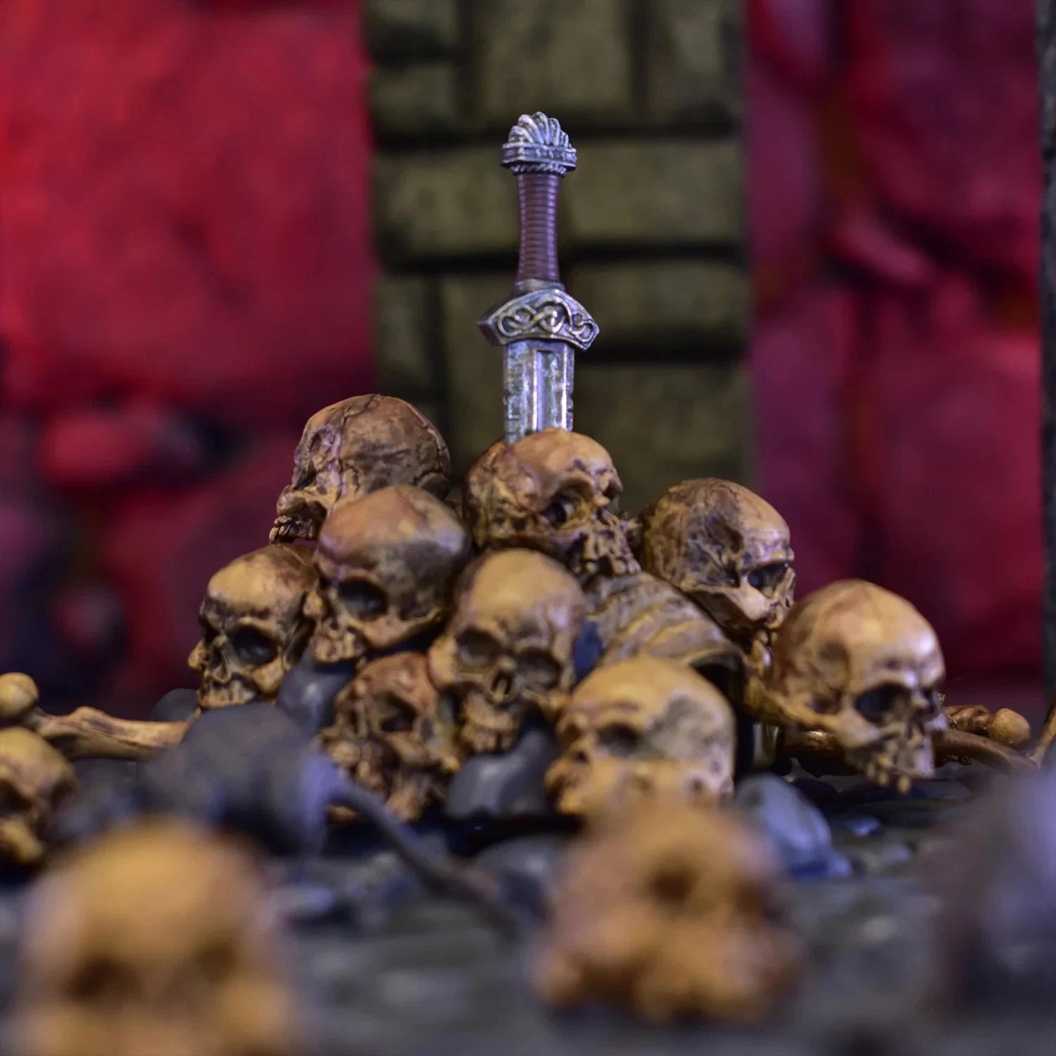 Harvinger Studio Savage Crucible Deluxe Dungeon Diorama Set for 1/12 Scale Figures