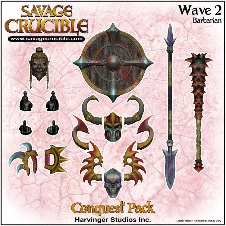 Harvinger Studio Savage Crucible Conquest Accessory Pack