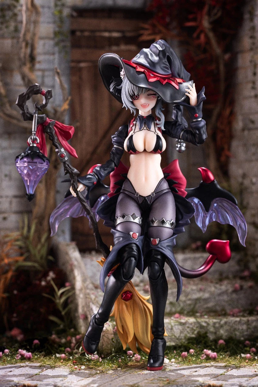 Hoshikawa Cat (black hair version) Ciyuanjuxiang Trainee Witch 1/12 figure